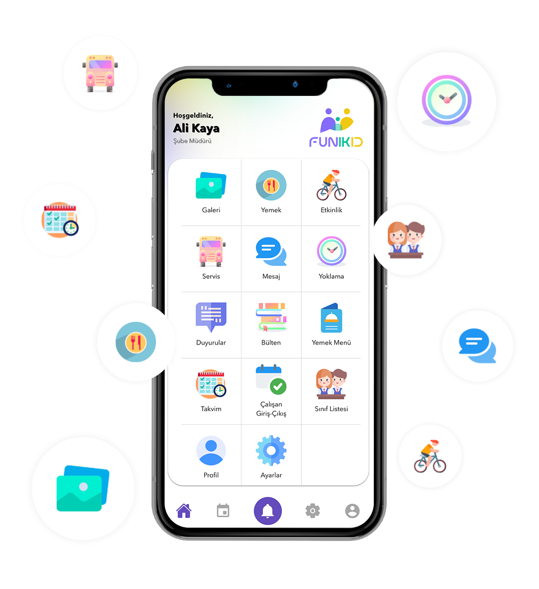 Funikid Dashboard